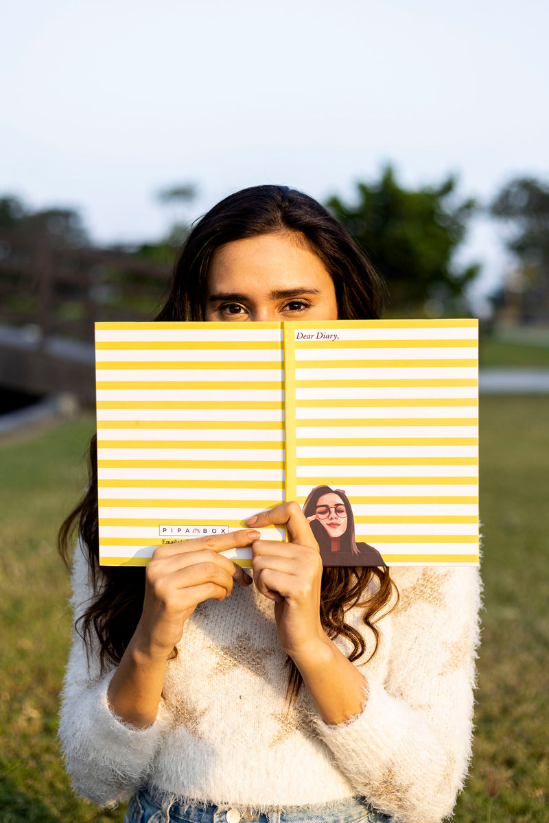 Sunny Sorbet - Hard Bound Notebook