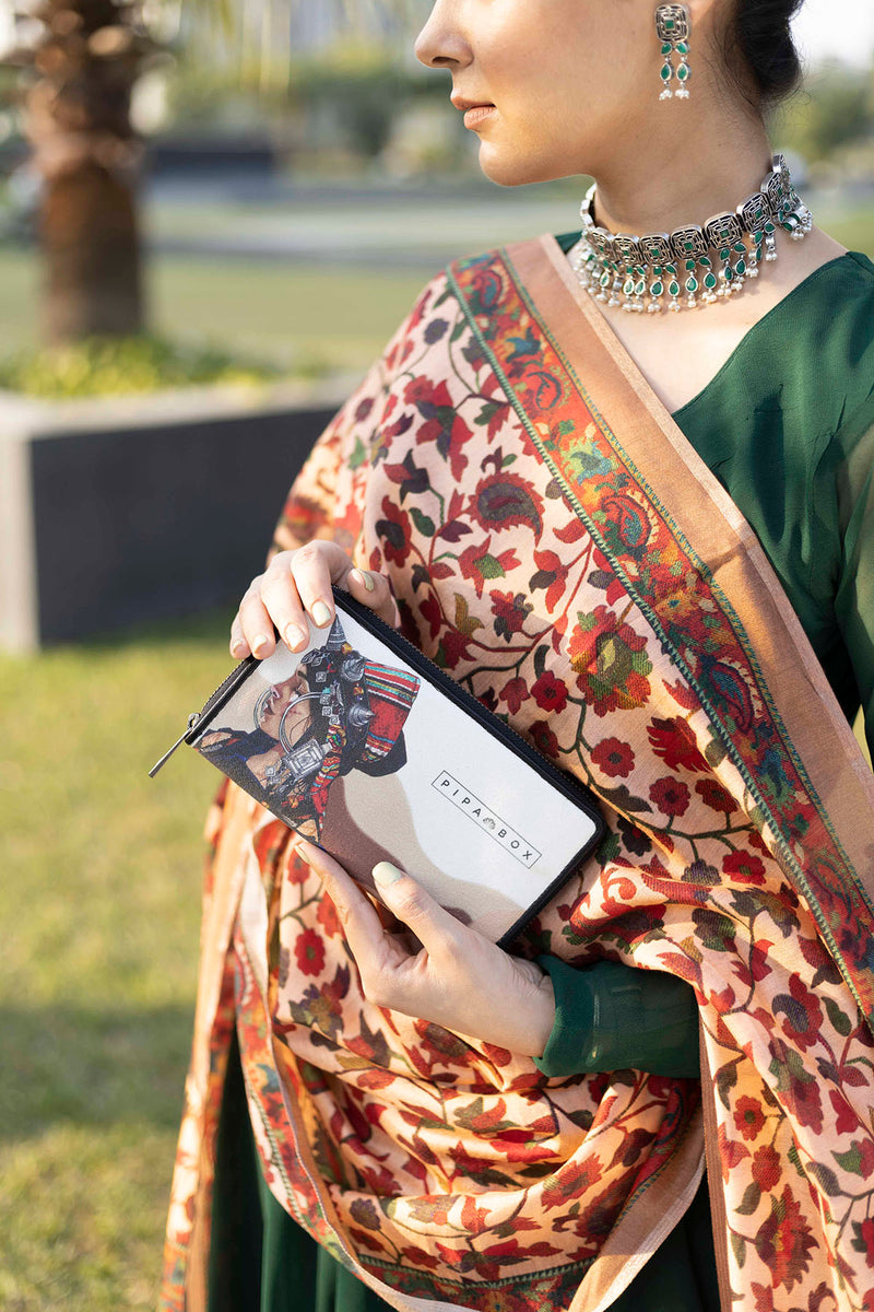 Bohemian Soul - Canvas & Leather Ladies Wallet