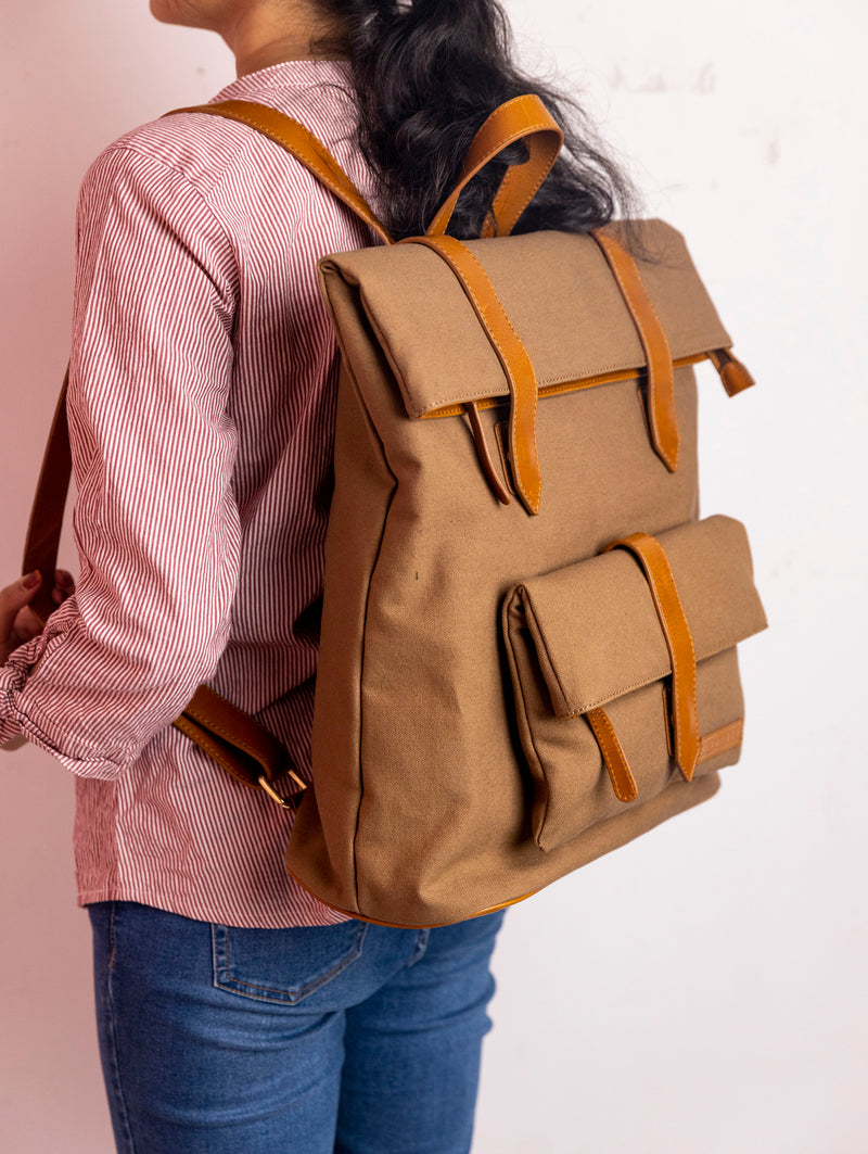 Meryem - Canvas Backpack