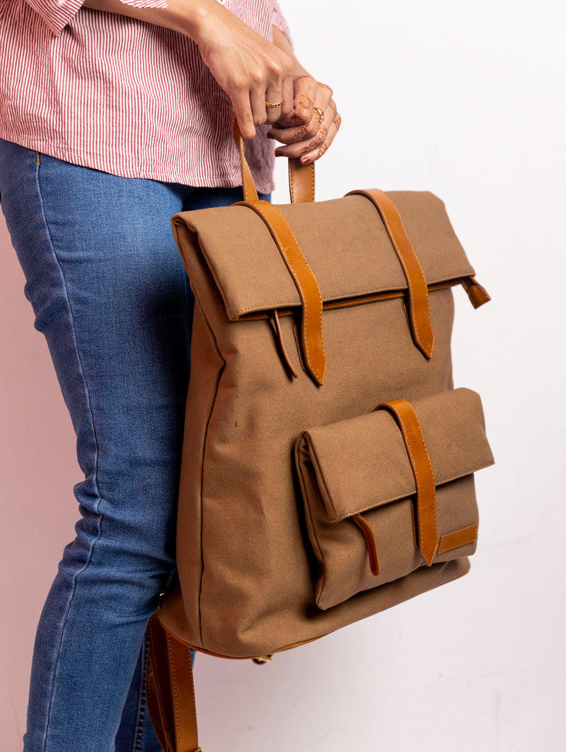 Meryem - Canvas Backpack