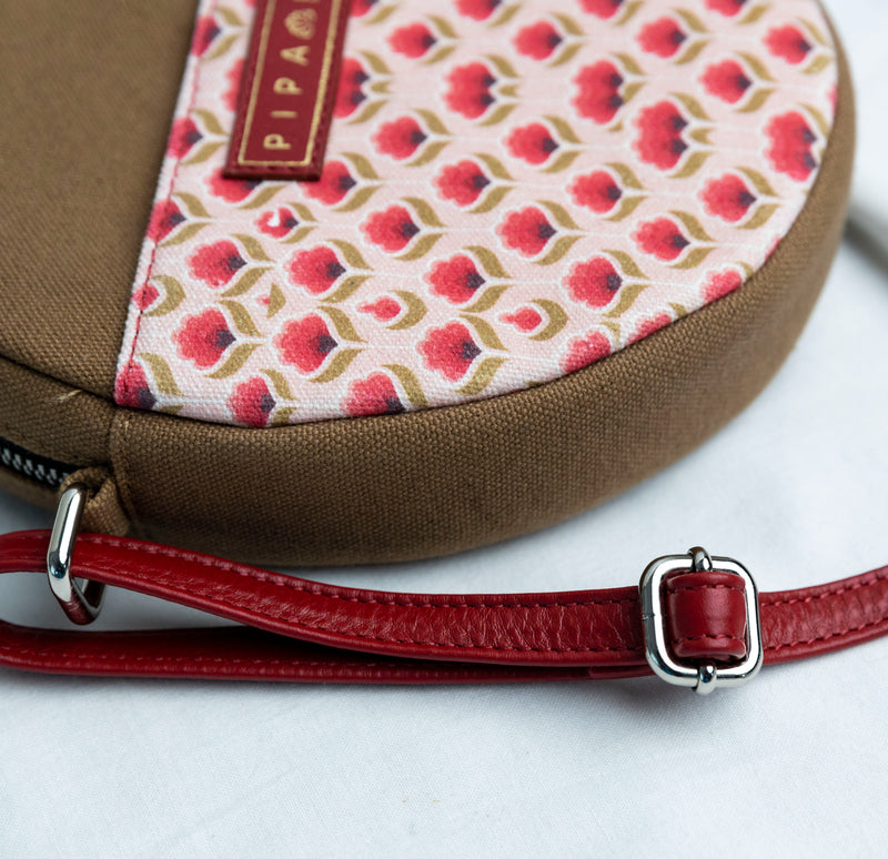 FLORET - Round Sling Bag