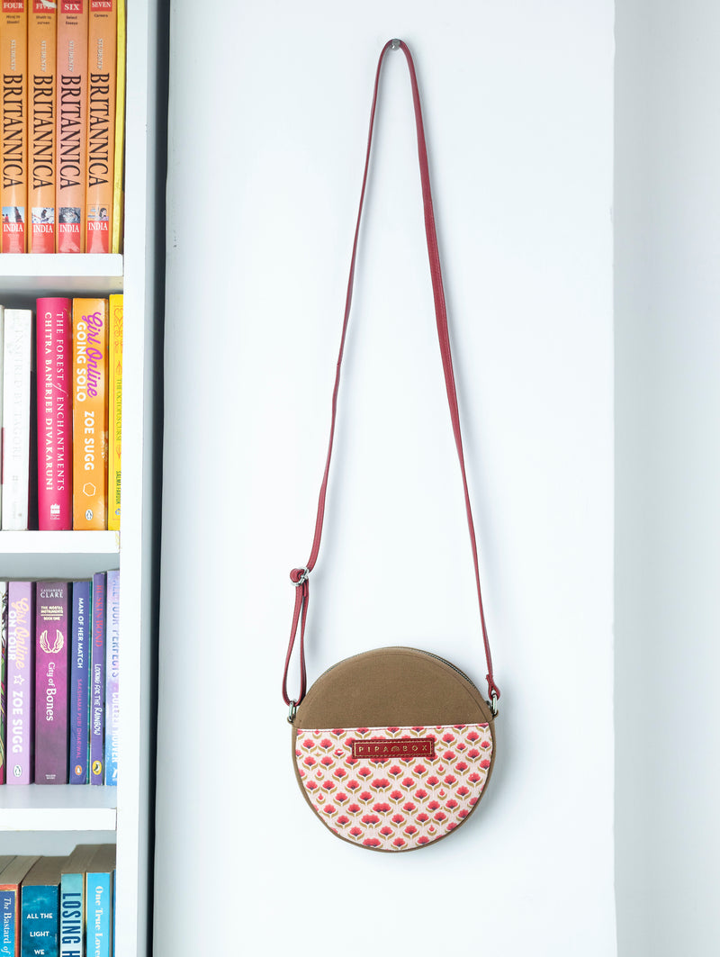 FLORET - Round Sling Bag