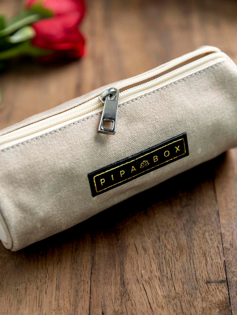 Fashionista-Canvas Pencil Case