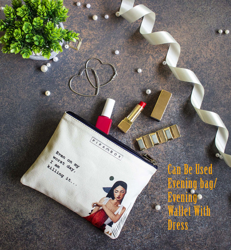 Sienna Dream - Canvas Pouch