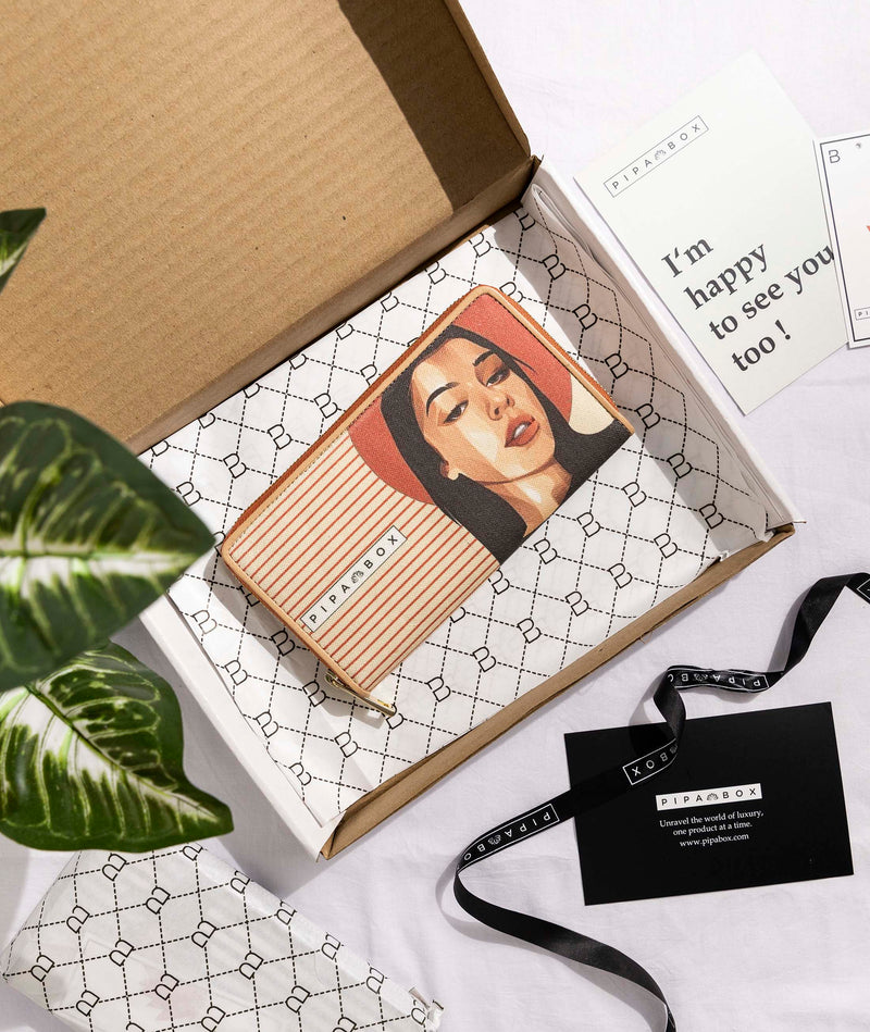 ROSY- Canvas & Leather Ladies Wallet