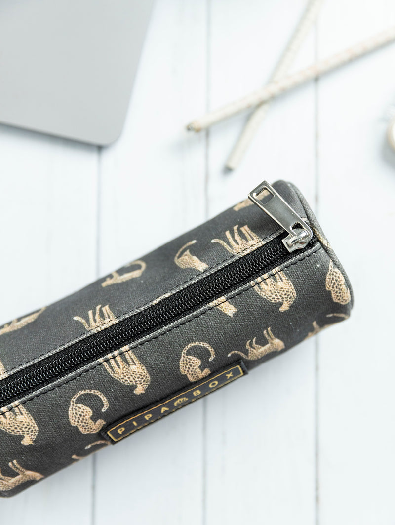 Cheetah Love-Canvas Pencil Case