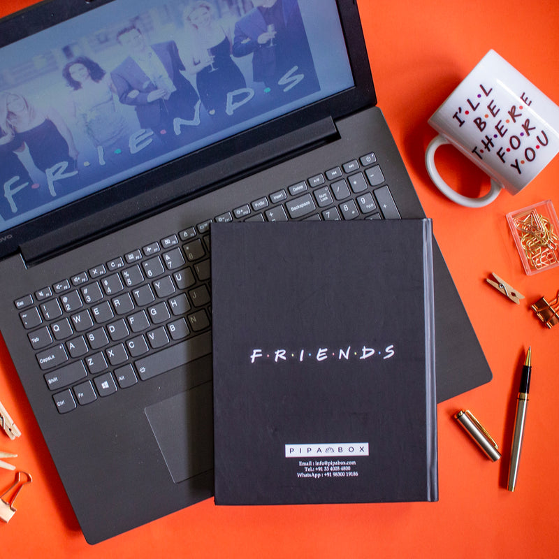 Friends - Inspirational Hardbound Notebook